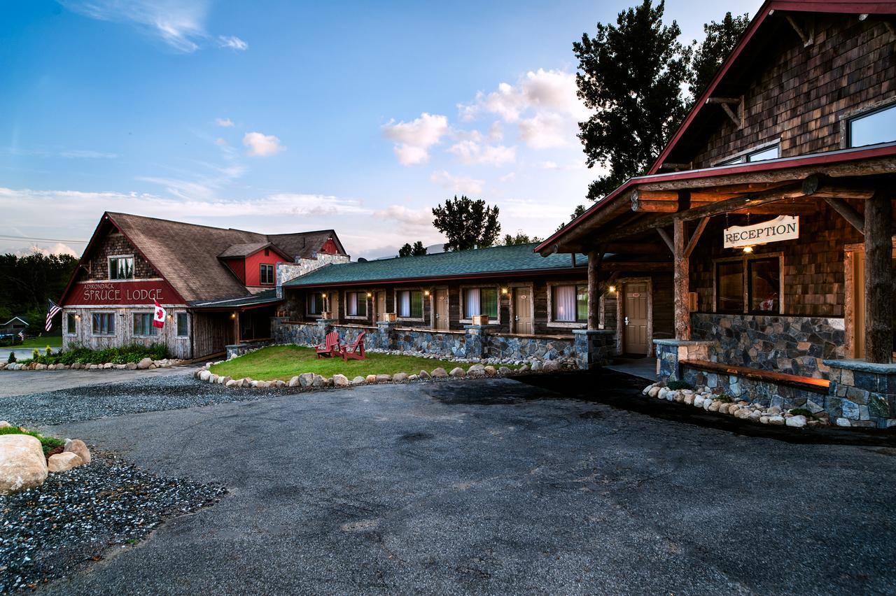 Adirondack Spruce Lodge Wilmington Exteriér fotografie