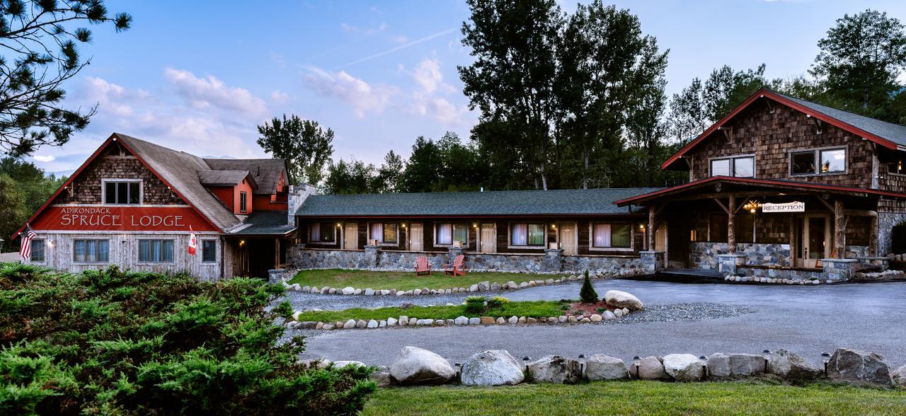 Adirondack Spruce Lodge Wilmington Exteriér fotografie