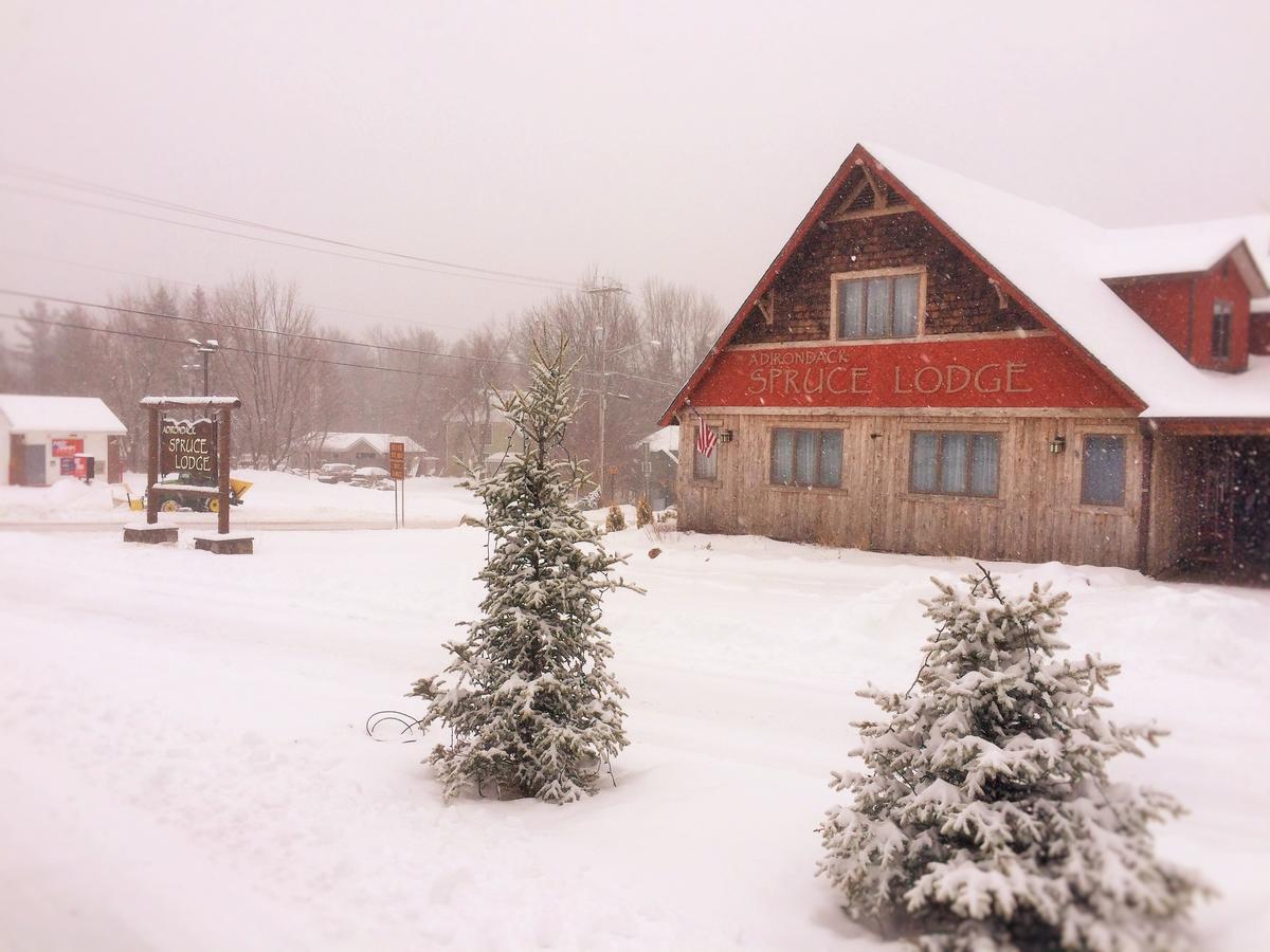 Adirondack Spruce Lodge Wilmington Exteriér fotografie