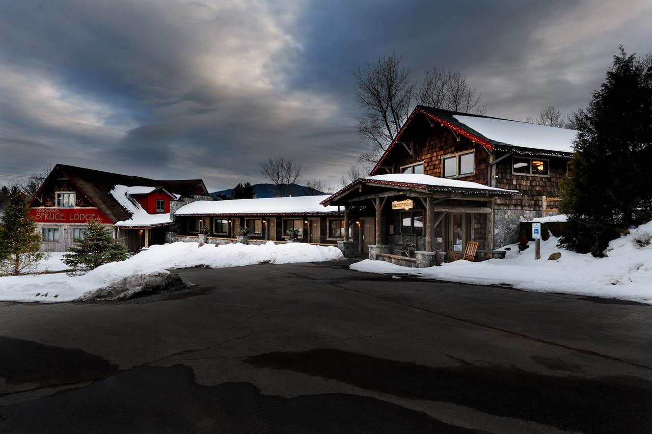 Adirondack Spruce Lodge Wilmington Exteriér fotografie