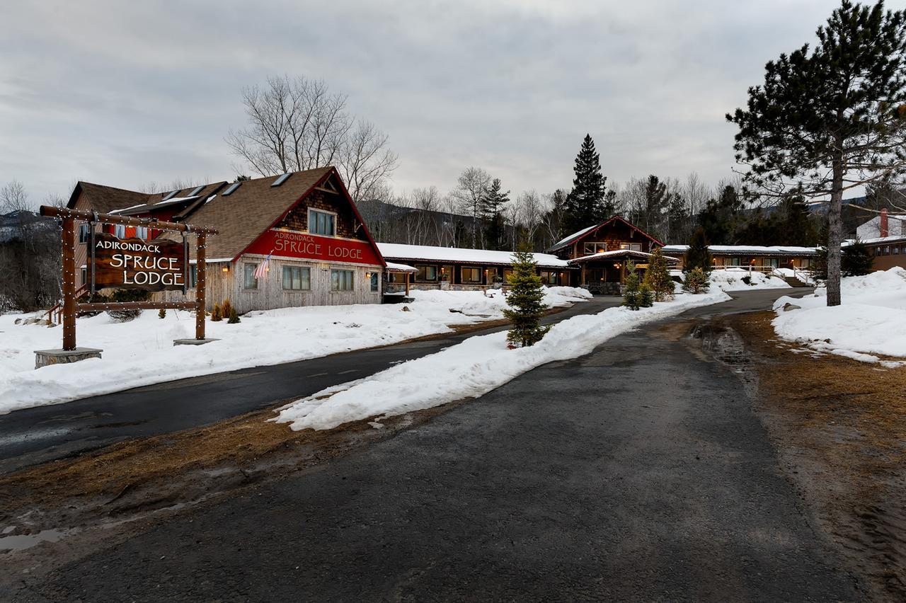 Adirondack Spruce Lodge Wilmington Exteriér fotografie